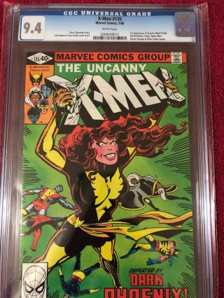 X - Men 135 Cgc 9.  4 Phoenix Cover