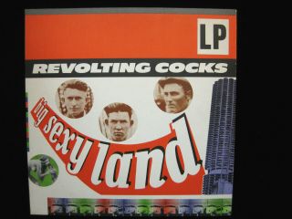 Revolting Cocks - Big Sexy Land Wax Trax Wax 017 W/ Insert Lp Vinyl