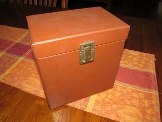 Vintage 45 Rpm Record Storage Case Mid 1950s Beauty