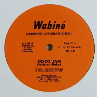 Wabine " Disco Jam " Islands Funk Soca 12 " Wabine Mp3