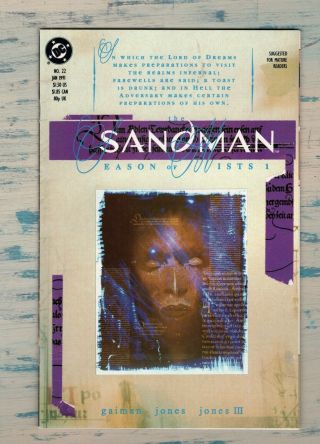 The Sandman 22 (1990) 1st Appearance Of Mazikeen Neil Gaiman