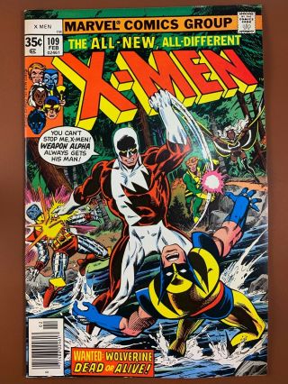 Uncanny X - Men 109 (1978 Marvel Comics) 1st Appearance Of Vindicator