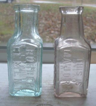 2 Victorian Bottles,  This Is Major 