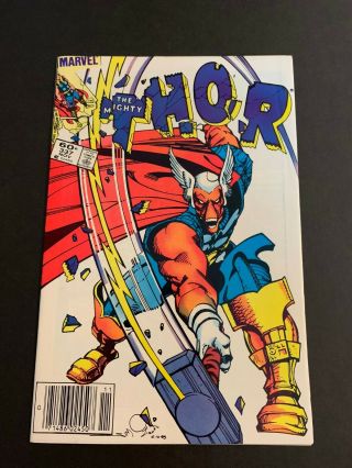 Thor 337 1983 Key 1st App Beta Ray Bill Marvel Comics Sharp Vf/nm 9.  0