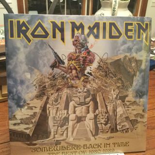 Iron Maiden 2lp Somewhere Back In Time,  The Best Of 1980 - 1989 2008