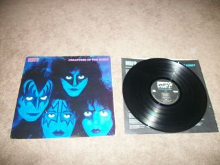 Kiss Creatures Of The Night Lp Sterling Nblp 7270 - Ex Vinyl