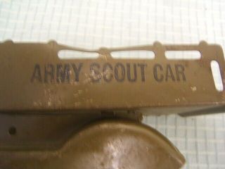 Vintage Marx? Pressed Steel Army Scout Car 11 1/4 
