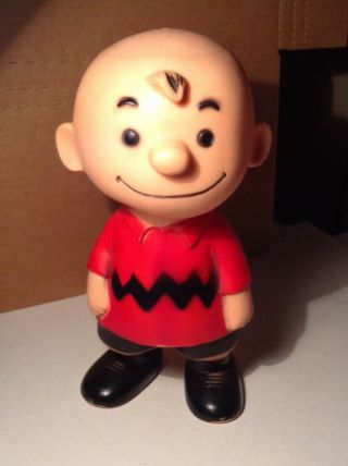 Vintage Hungerford Peanuts Charlie Brown Vinyl Doll