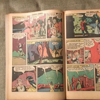 Classic Comics Presents The Deerslayer 17 By James Fenimore Cooper HRN 22 5
