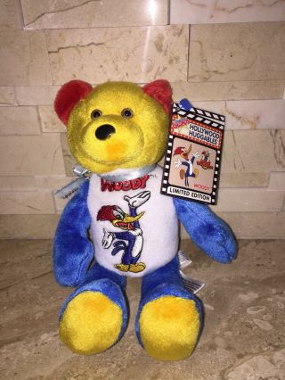 Hollywood Huggables Limited Numbered Edition Woody Woodpecker Bear