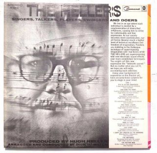 THE HELLERS: Singers TALKERS Players SWINGERS & Doers LP Command US 1968 NM 2