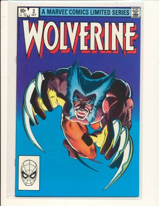 Wolverine Limited Series 2 - Frank Miller Story/art & 1st Yukio Nm - Cond.