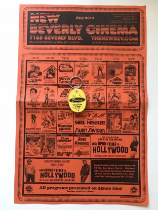 Once Upon A Time In Hollywood Tarantino Beverly Premier Schedule Promo July