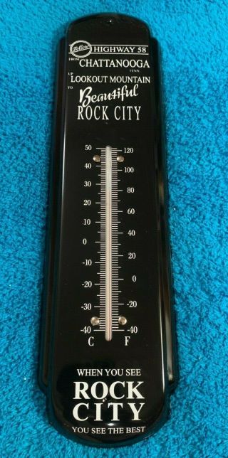 Souvenir See Rock City Thermometer - Rock City Lookout Mountain Tennessee Tn