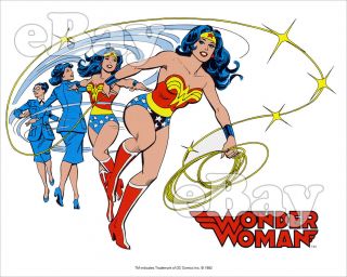 Rare Wonder Woman Cartoon Color Photo 2 Dc Comics