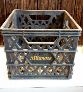 Vintage Biltmore Dairy Crate Milk Crate