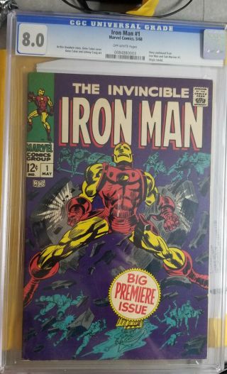 Iron Man 1 (may 1968,  Marvel) Great Collector 
