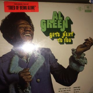 Al Green Gets Next To You Hi Records Vinyl Record Lp N.  O.  S
