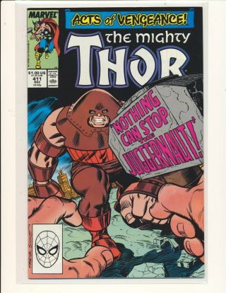Thor 411 - 1st Warriors Cameo Nm - Cond.