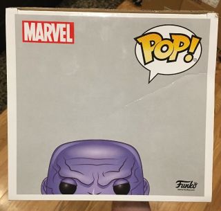 Funko Pop Marvel Avengers Thanos 10 Inch Cast Signed/Autographed 5