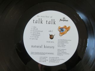 TALK TALK Natural History PARLOPHONE LP 1990 UK 1ST PRESSING PCSD109 8