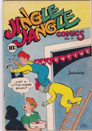 Vintage 1946 Famous Funnies Jingle Jangle Comic Book 19