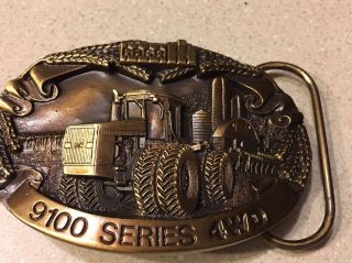 1987 Case Ih 9100 Seeies 4wd Limited Edition Belt Buckle