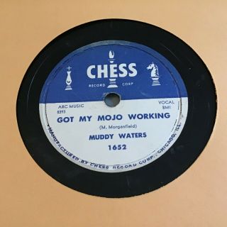 78 Rpm Muddy Waters Chess 1652 Got My Mojo / Rock Me V