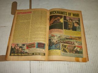 Harvey WAR BATTLES 5 July 1952 TAPED COVER 4