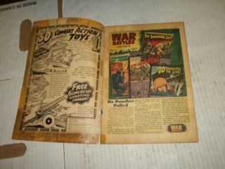 Harvey WAR BATTLES 5 July 1952 TAPED COVER 5