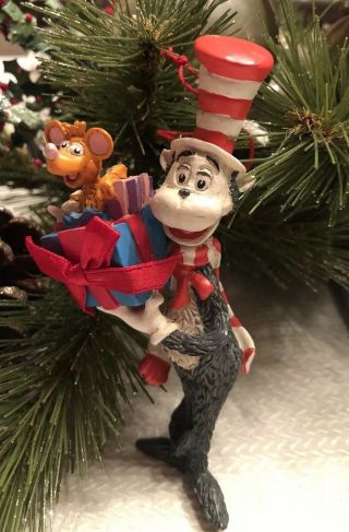 Dr.  Seuss The Wubbulous World Of,  Jim Henson Productions Cat In The Hat Ornament