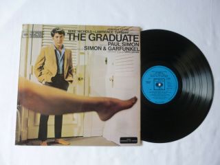 Simon & Garfunkel The Graduate 1968 Cbs Uk 1st Press Vinyl Lp Great Audio