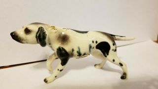 Hagen Renaker Pointer " Gypsy " Pedigree Dog Figurine Repaired