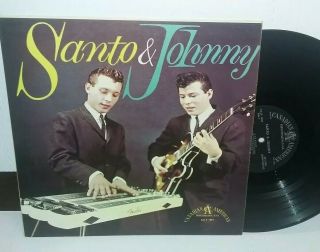 Santo And Johnny - Self Titled Lp 1959 Rare Canadian American Calp 1001