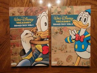Don Rosa Donald Duck Volumes 1 - 2 (walt Disney Treasury) Boom (rare Oop)