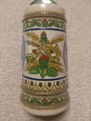 Vintage Gerz Beer Stein From Germany Horse and Hops 2