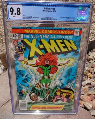 X - Men 101 Cgc 9.  8 White Pages 1st Appearance Phoenix Dark Movie 1 134 Uncanny