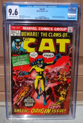 Cat 1 Cgc 9.  6 1st Appearance Of Greer Grant Who Becomes Tigra Of The Avengers