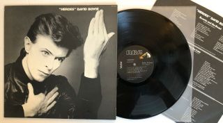 David Bowie - Heroes - 1977 Us 1st Press Afl1 - 2522 (nm) Ultrasonic