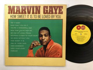 Marvin Gaye How Sweet It Is To Be Loved By You Tamla R&b Soul Dg Mono Lp