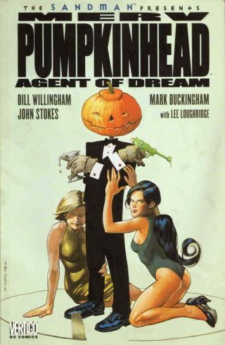 Sandman Presents,  The: Merv Pumpkinhead,  Agent Of D.  R.  E.  A.  M.  1 Vf/nm; Dc/vertig