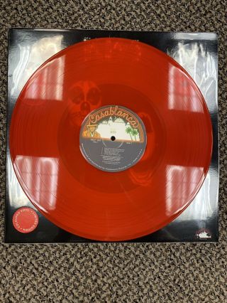 Kiss 1st Self Titled Debut Album Red Vinyl Lp