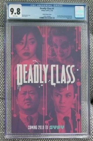 Deadly Class 1 Photo Variant Cgc 9.  8 - Extremely Hard To Find