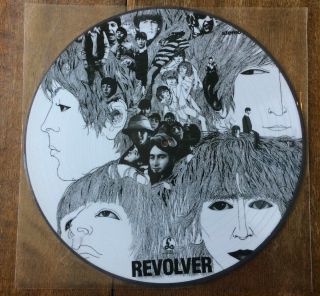 The Beatles - Revolver - 2006 Picture Disc Vinyl Lp - Very Rare.  Near.