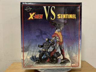 Sideshow Regular X - Men Vs.  Sentinel Diorama 1 Cyclops Colossus 7
