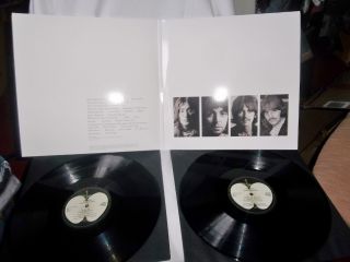 The Beatles Double White Album Apple Label Lovely All 4 Sides Ace