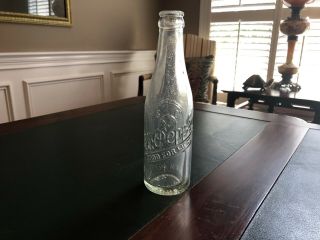 Vintage Dr.  Pepper 10 2 4 Good For Life Clear 6 1/2 Ounce Bottle Corbin Ky.