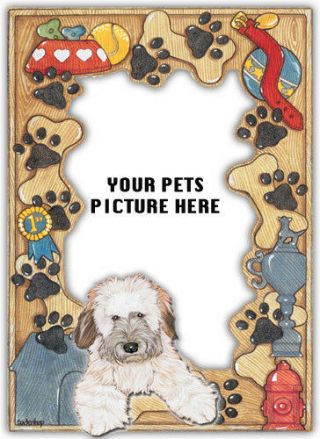 Wheaten Terrier Picture Frame