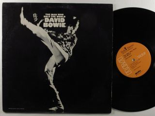 David Bowie The Man Who The World Rca Lp Vg,  W/poster ^