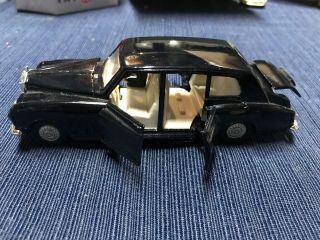 Dinky Toys Rolls Royce “phantom V” Model 152 Diecast Metal Toy Car Black 1960 